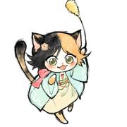 小三花不吃鱼鱼