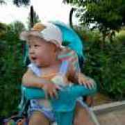 哥小时候也胖过