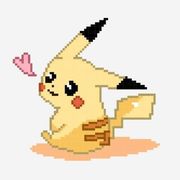 皮卡丘尾巴一翘