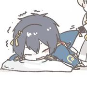 说着爽朗地舔了一口爷爷