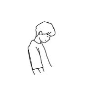 你的头发乱了喔