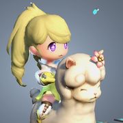 光明勇士_羊驼驼