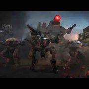 龙卷风摧毁停车场