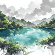 寒砚写山河