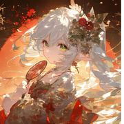 尘落霜风花散去