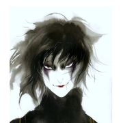 夜月下静静地他和她