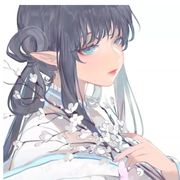 月亮还在碗里