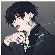 青
