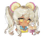 一只野松松
