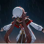 采蘑菇的小女孩