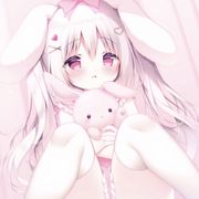 晚，