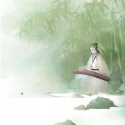 柳絮池塘淡淡风°