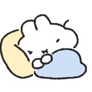 不想起床的小兔