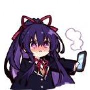 十香傻傻的